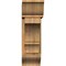 Ekena Millwork Balboa Traditional Rough Sawn Bracket w/ Offset Brace, Western Red Cedar, 8"W x 26"D x 26"H BKT0806X26X26BOA01RWR - alternate 4
